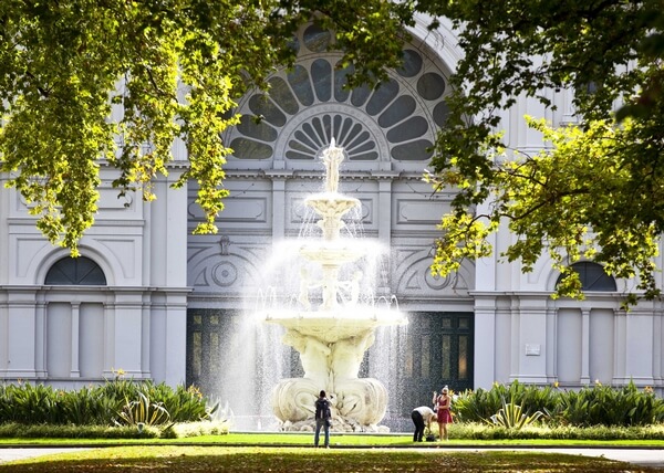 Fontaine Palais royal Carlton en Australie